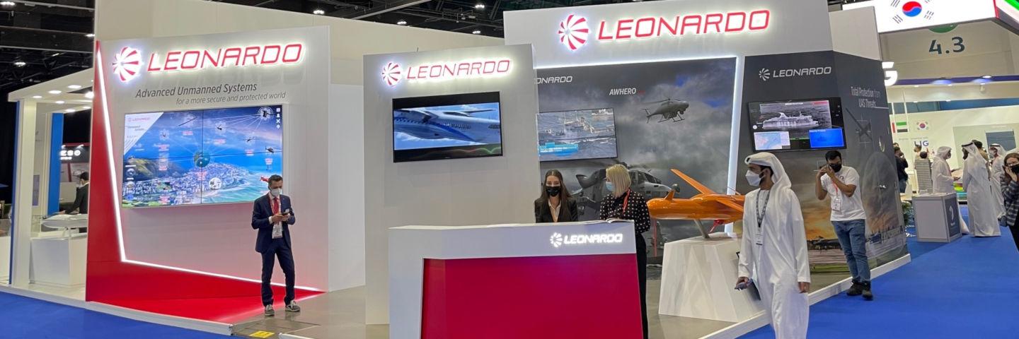 leonardo umex 2022 stand unmanned hero banner 1440x480