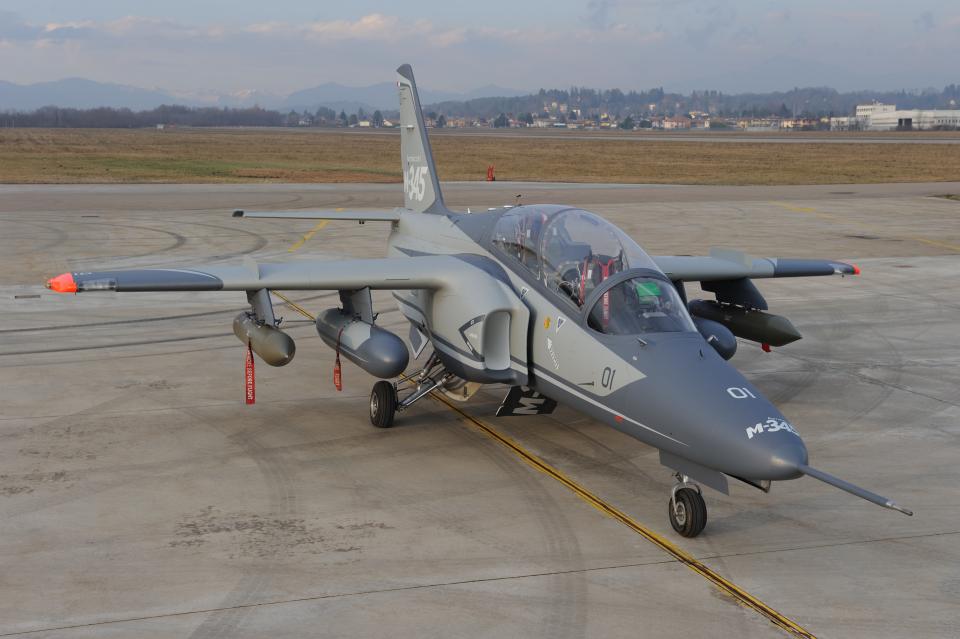 M-345 on the ground