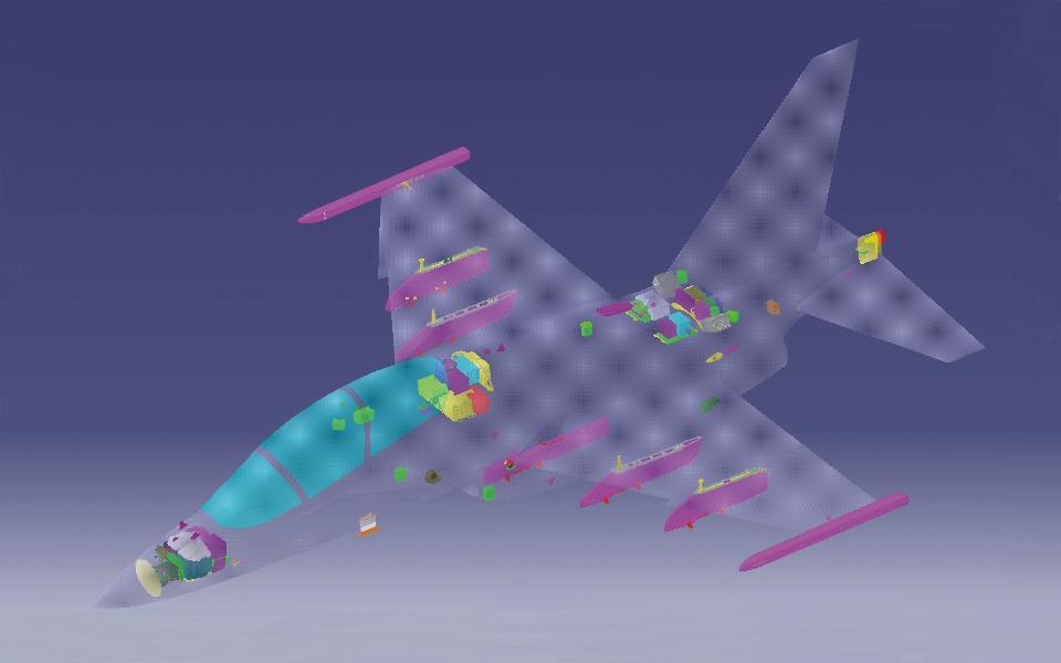 M-346FA computer generic illustration