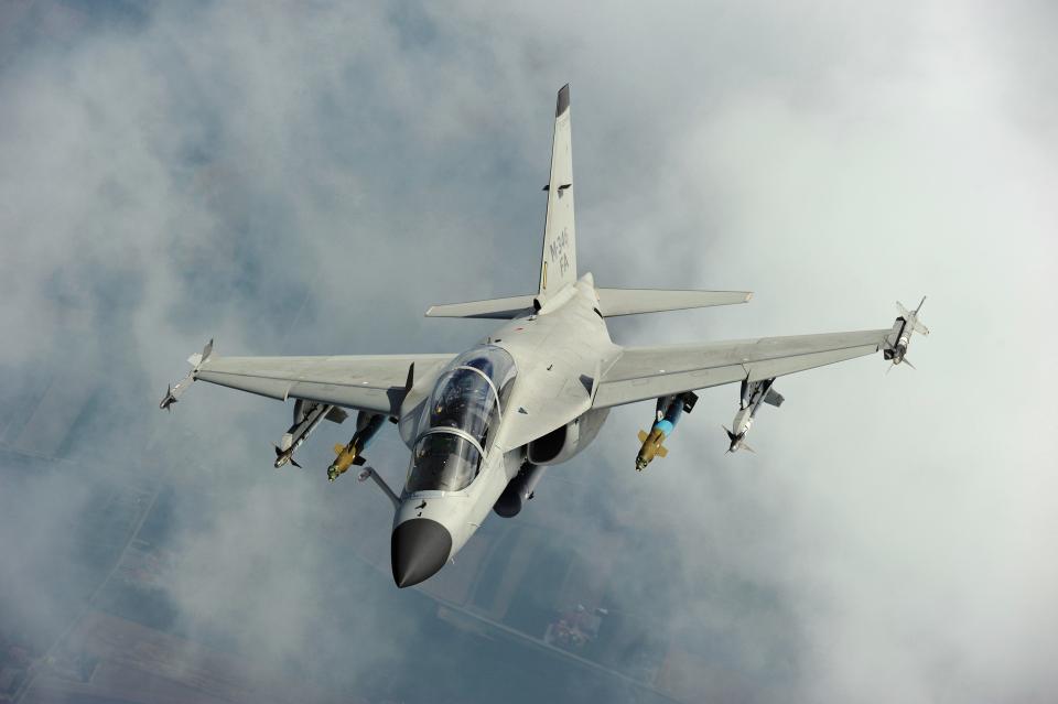 M-346FA in flight